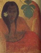 Paul Gauguin Tahitian woman